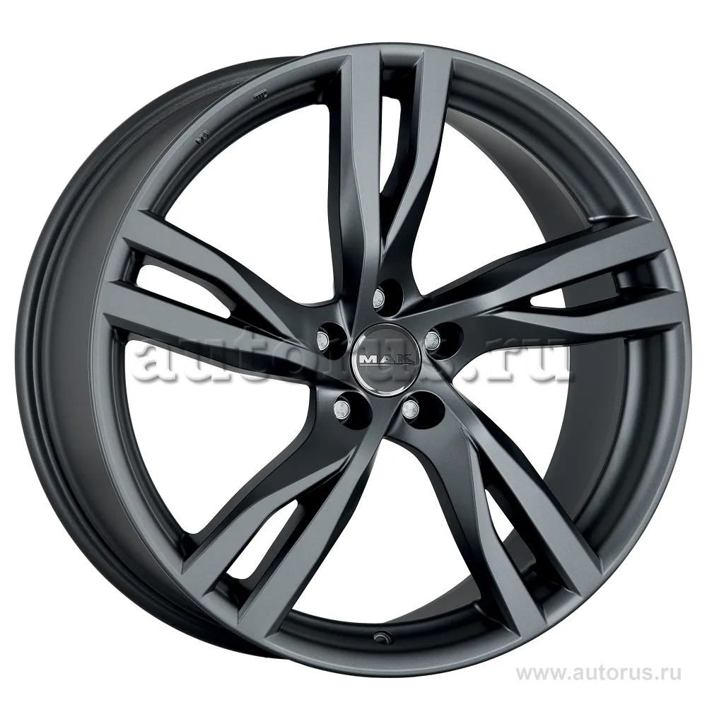 Диск литой R19 8J 5x108/63.4 ET42.5 MAK Stockholm Matt Titan F8090KSMT43GD2X