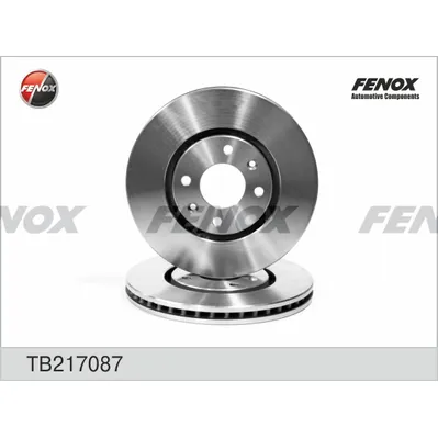 Диск тормозной передний CITROEN XANTIA 95-99, PEUGEOT 406 96-04 FENOX TB217087