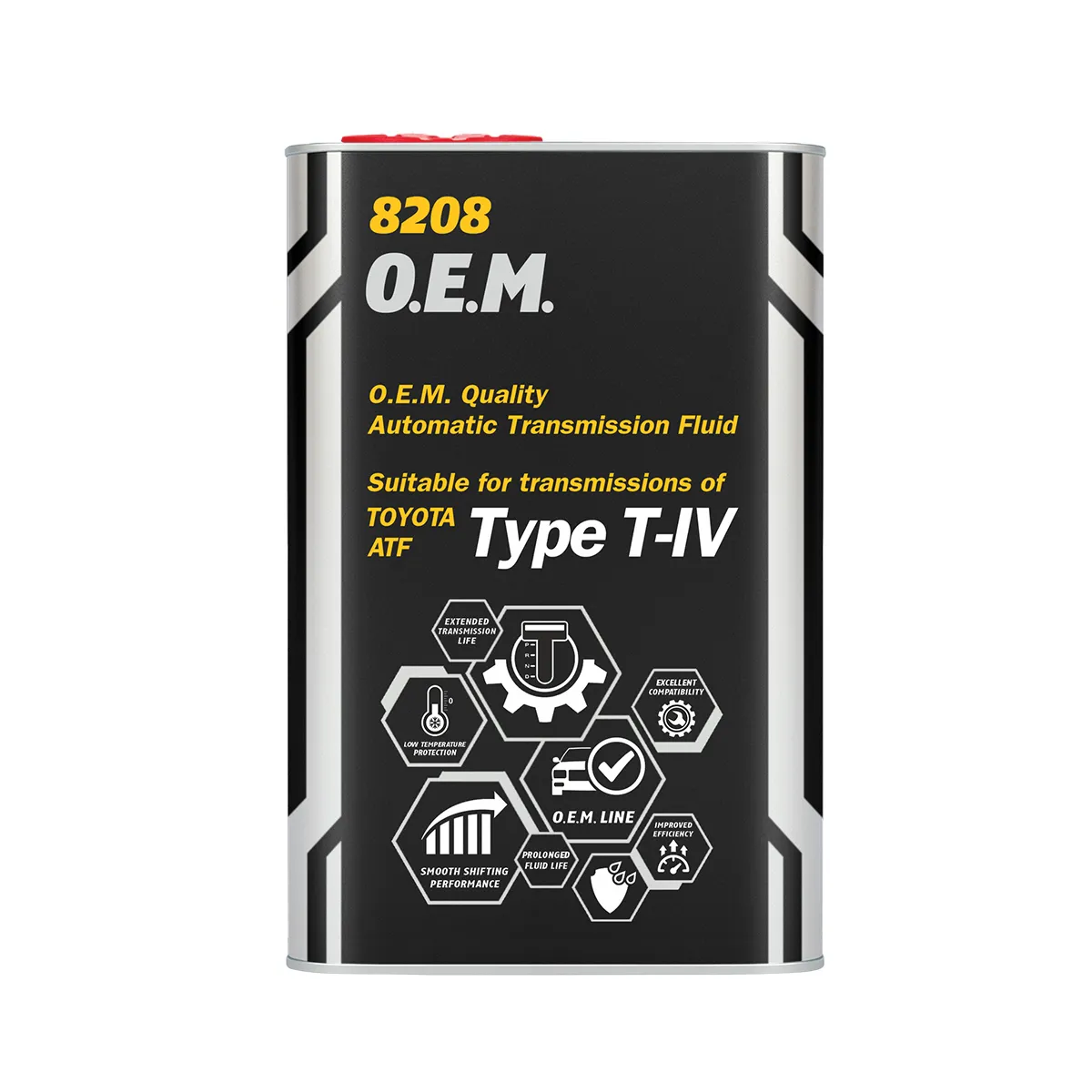 Масло трансмиссионное MANNOL 8208 O.E.M. for Toyota Lexus TYPE T-IV синтетическое 1 л 3051