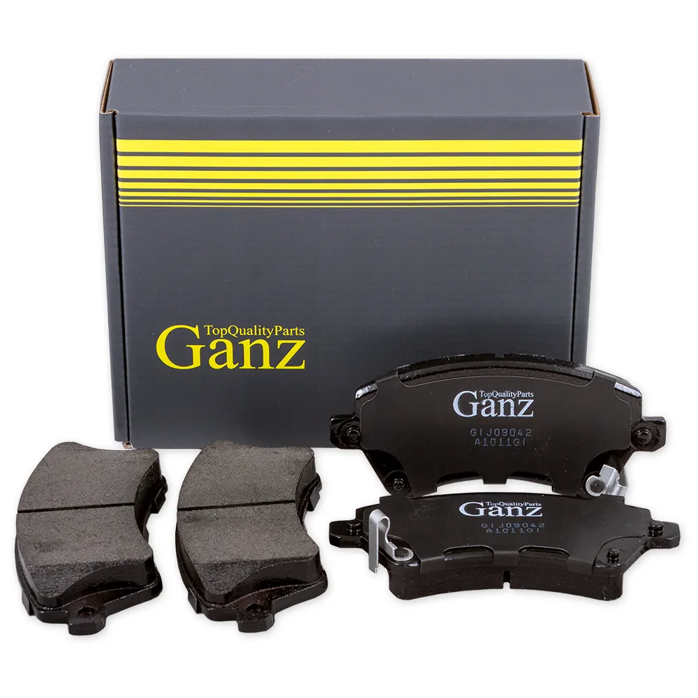 Колодки тормозные передние для TOYOTA Cor 1.4-1.8 2000-> GANZ GIJ09042