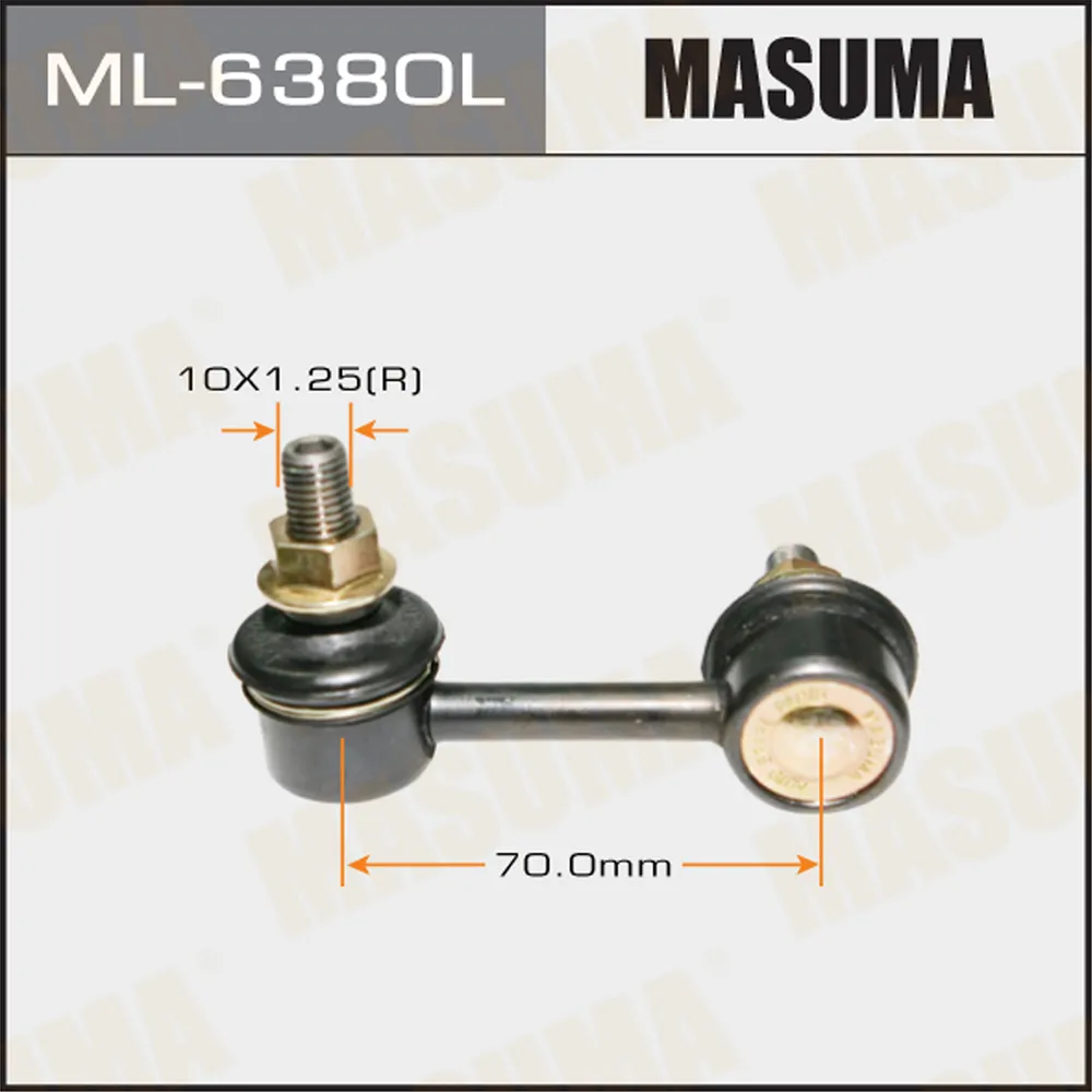 Тяга переднего стабилизатора L NISSAN ALMERA TINO MASUMA ML-6380L