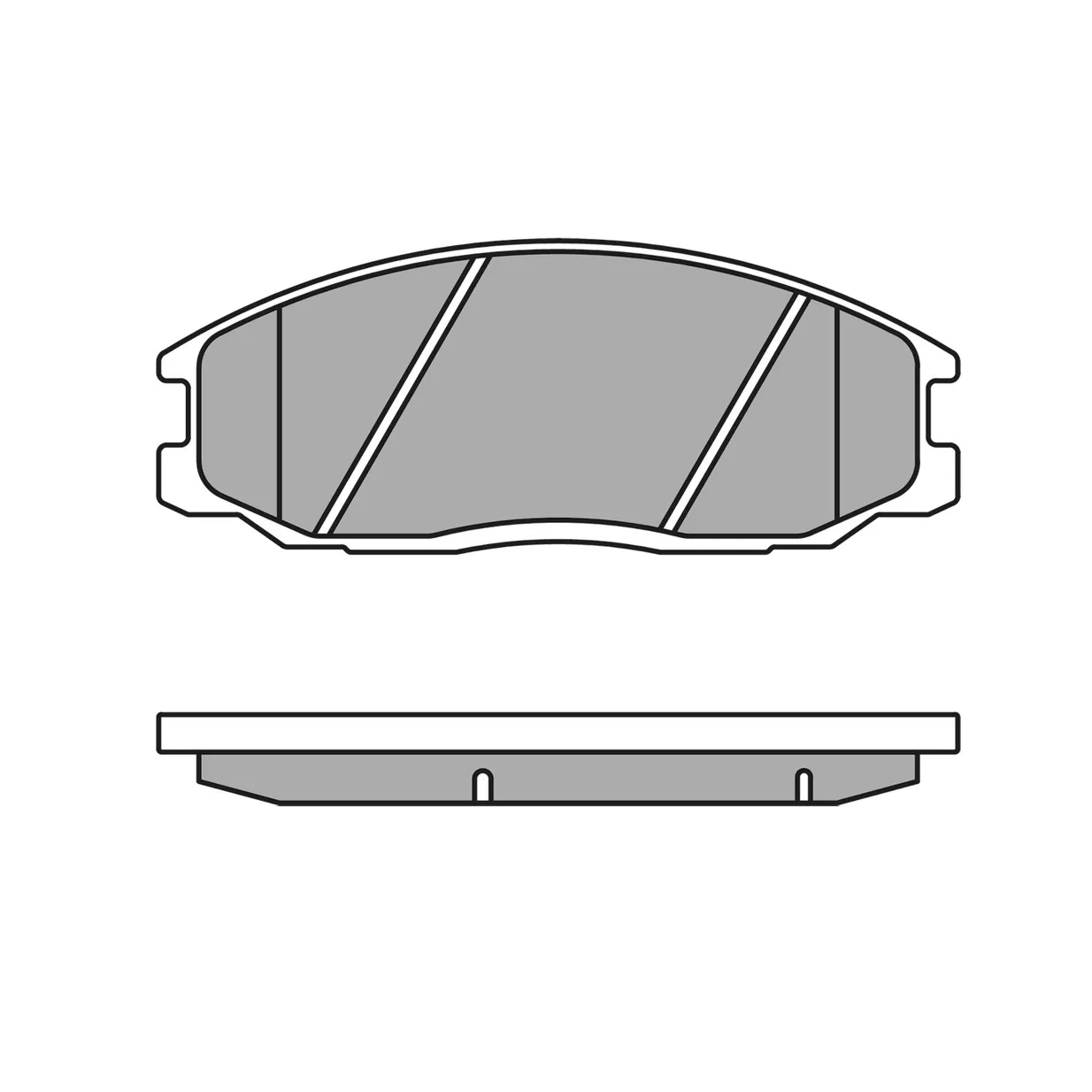 Комплект дисковых тормозных колодок HYUNDAI H-1 I (10/97-04/08), H-1 II (09/07-), Highway (03/00-03/ MEYLE 0252356916W
