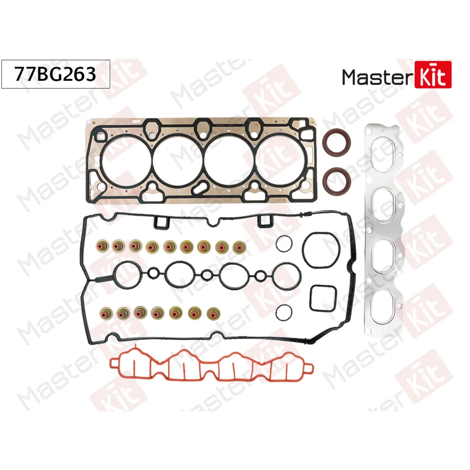Комплект прокладок ГБЦ OPEL A16XER 77BG263