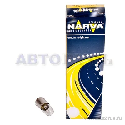 Лампа 12V T4W 4W NARVA Standard 1 шт. картон 17131