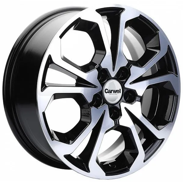 Диск литой R17 6.5J 5x114.3/66.1 ET50 Carwel Шира 1711 ABM 00041940