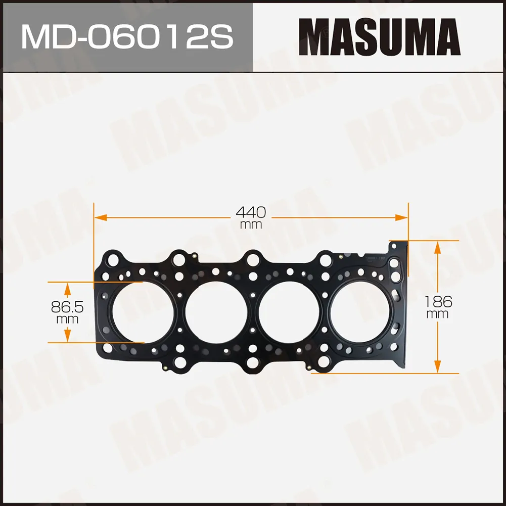 Прокладка ГБЦ SUZUKI CULTUS MASUMA MD-06012S