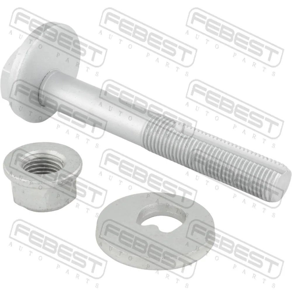 Болт с эксцентриком ремкомплект (комплект, на одну сторону) FEBEST 2329-001-KIT