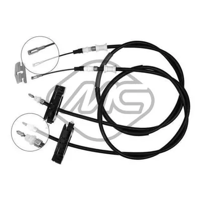 Трос ручника FRD FOCUS ALL (DISC BRAKE) Metalcaucho 81825