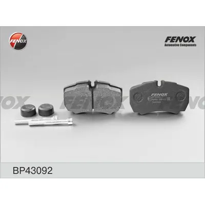 Колодки тормозные задние FENOX BP43092