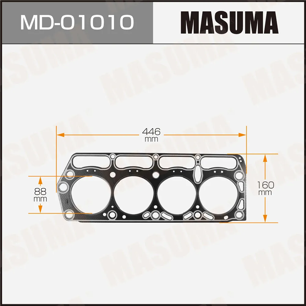Прокладка ГБЦ TOYOTA CORONA MASUMA MD-01010