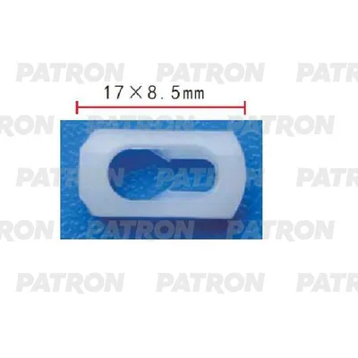 Клипса пластмассовая Chevrolet, GM применяемость: молдинги PATRON P371814
