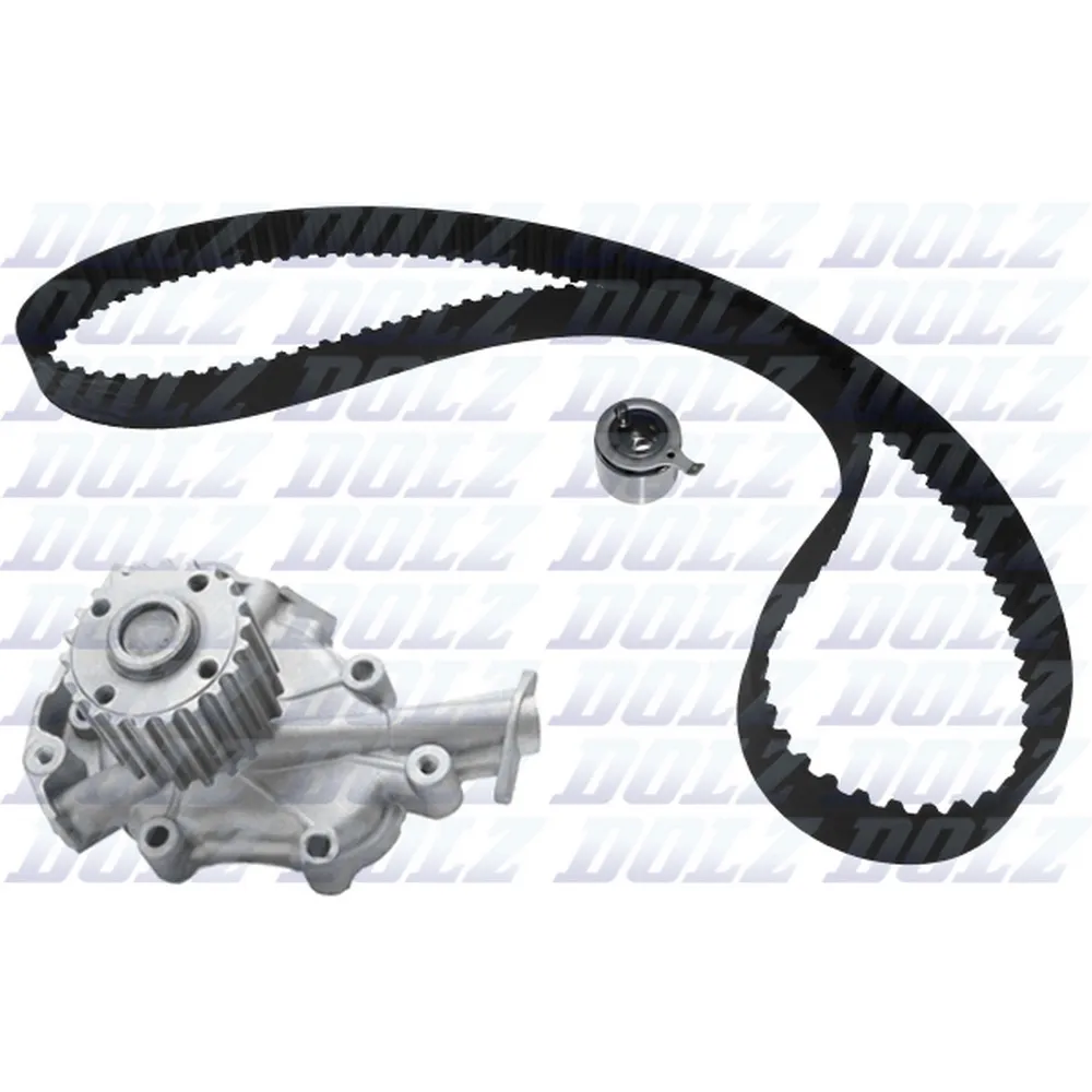 Комплект ГРМ (ремень ролики помпа) DOLZ KD138