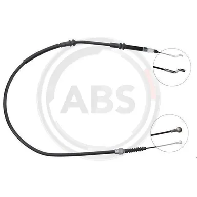 Трос ручного тормоза L=R VW T5/Multivan 03-> /L=1303mm ABS K13556