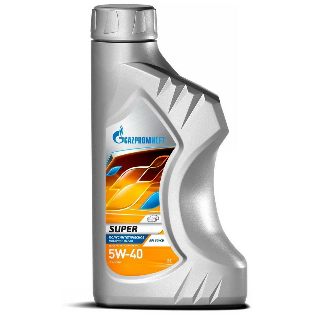 Масло моторное Gazpromneft Super 5W-40 полусинтетическое 1 л УЦЕНКА! 253142136-N0