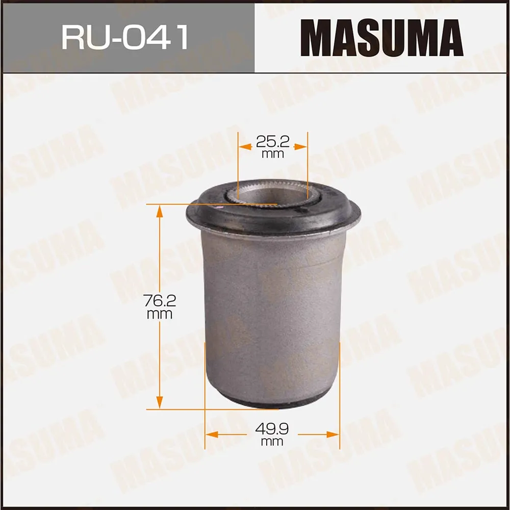 Сайлентблок верхний передний mitsubishi l300 4wd 86-94 MASUMA RU041