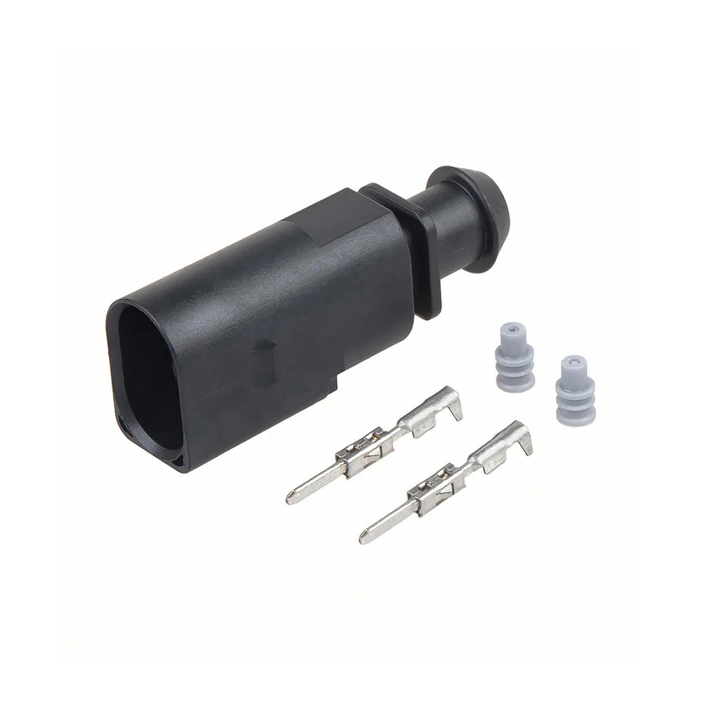 Разъем (2pin) 2 контакта компрессора кондиционера для Volkswagen. GANZ GRP222040