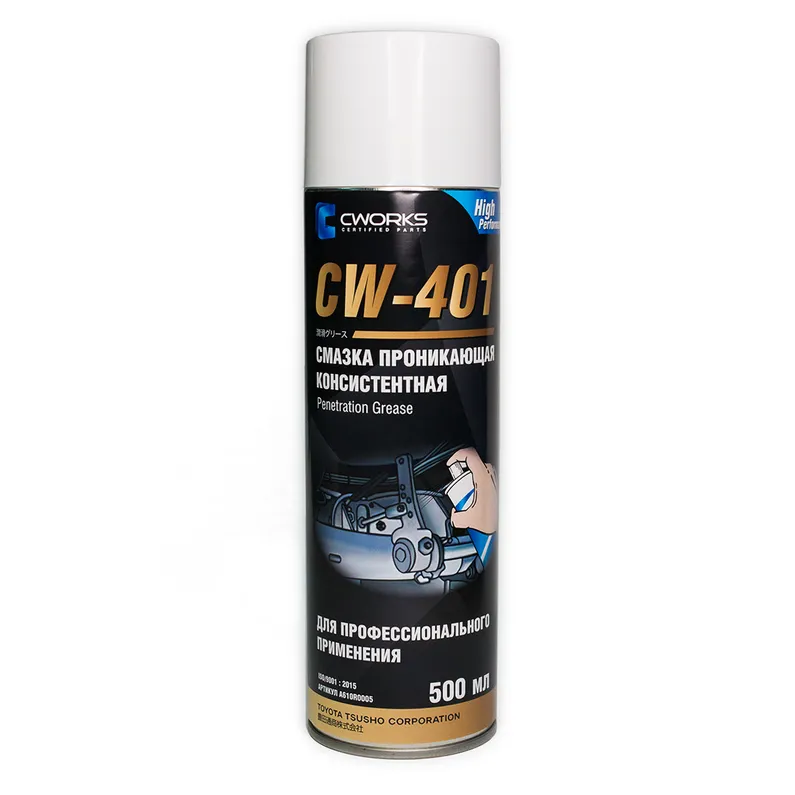 Смазка проникающая консистентная CW-401, 500 мл. (аэрозоль) CWORKS A610R0005