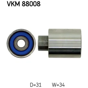 Ролик обводной ремня ГРМ SKF VKM 88008