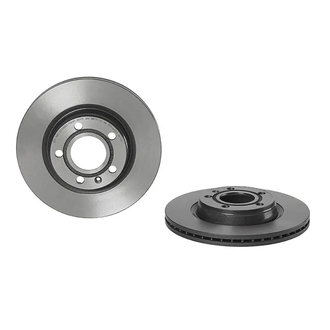 Диск тормозной передний AD A4 95-97 VW B5 4CYL вент BREMBO 09.7196.11