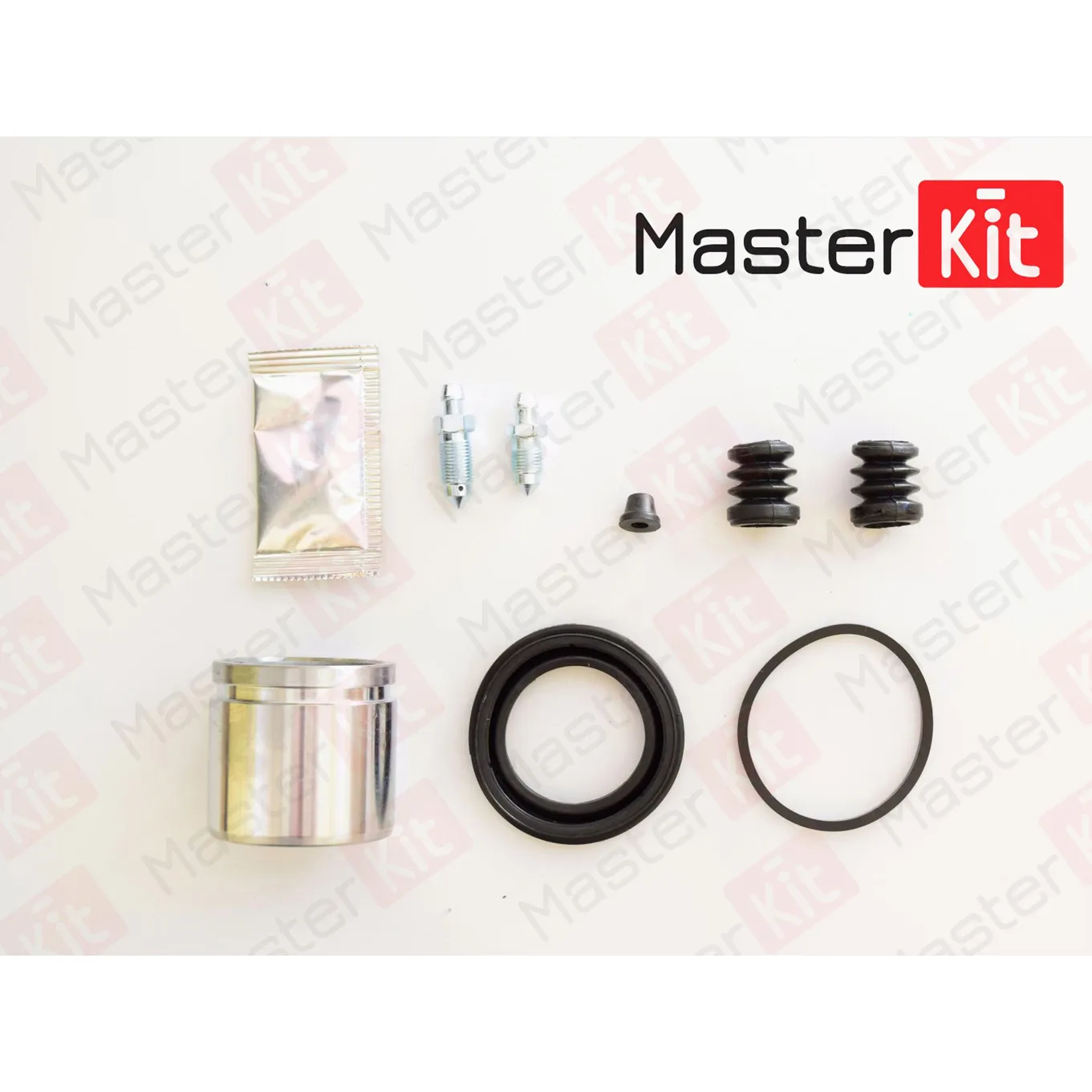Ремкомплект тормозного суппорта+поршень CHEVROLET SPARK 03-10- MASTERKIT 77A1395