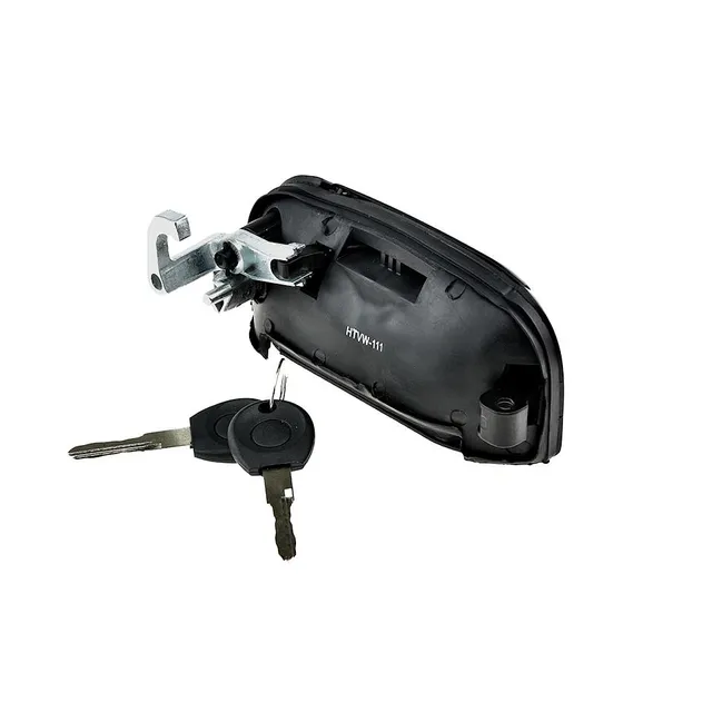 Ручка двери VW T4 90-03 передняя наружная левая (+ 2 ключа)