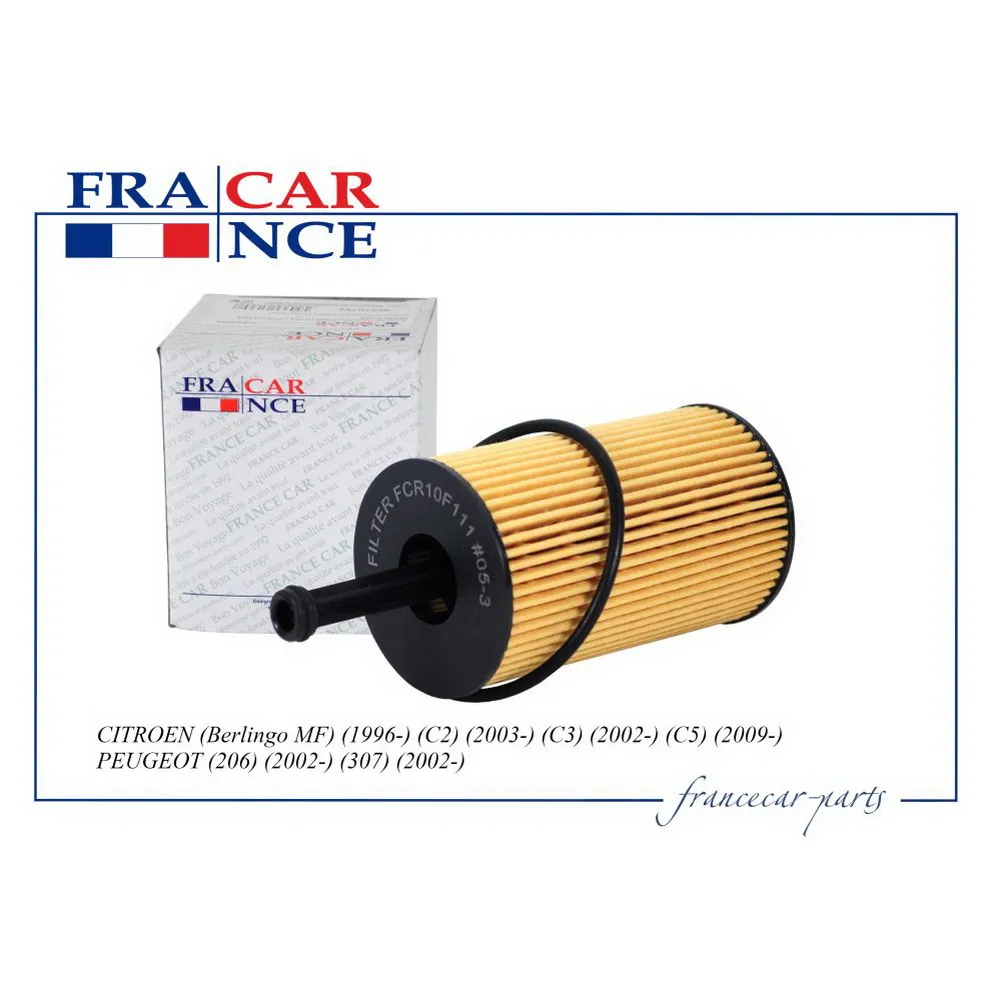 Фильтр масляный 1109.AN/FCR10F111 FRANCECAR FRANCECAR FCR10F111
