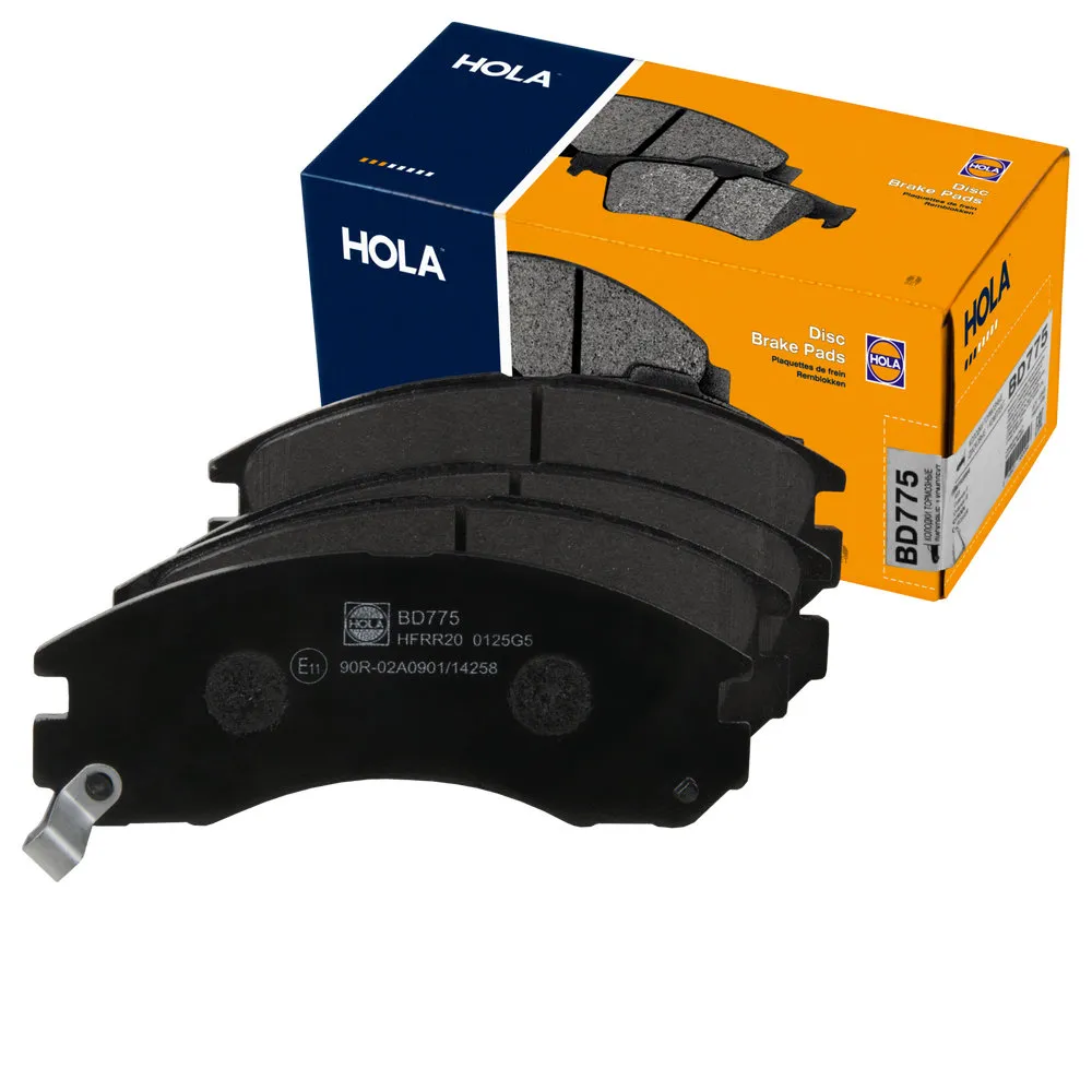 Тормозные колодки дисковые передние HOLA BD775