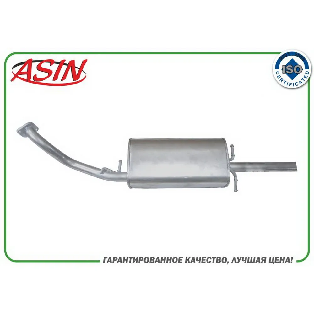 Глушитель 96182257ASIN.43161 (овальный) ASIN