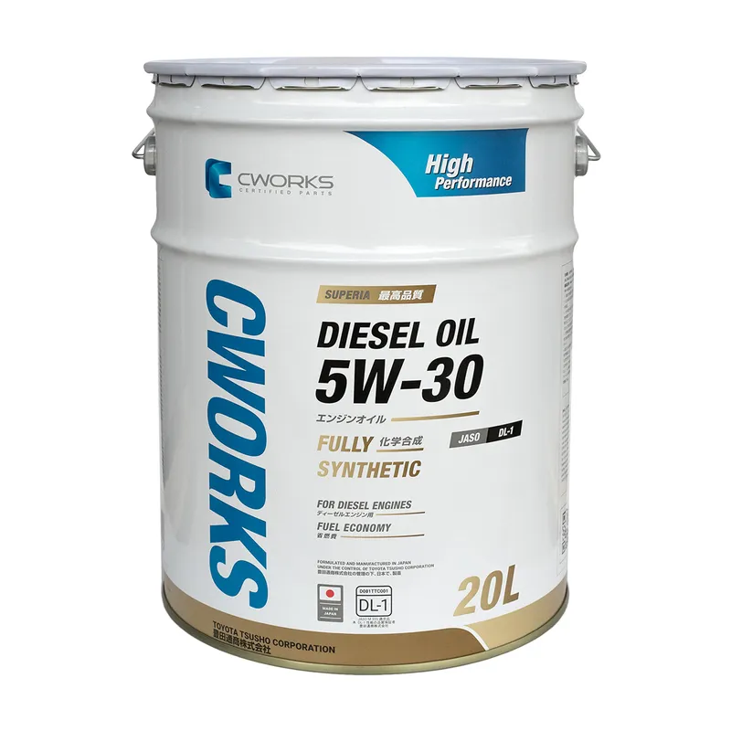 Масло моторное SUPERIA CWORKS DIESEL OIL 5W-30 DL-1, 20L, Масло моторное