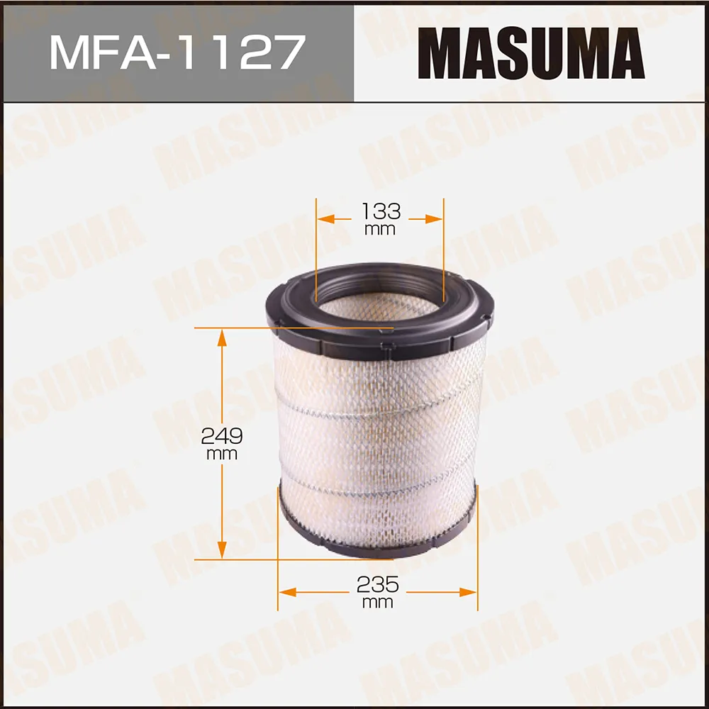 Фильтр воздушный toyota land cruiser 4.7 98 MASUMA MFA1127