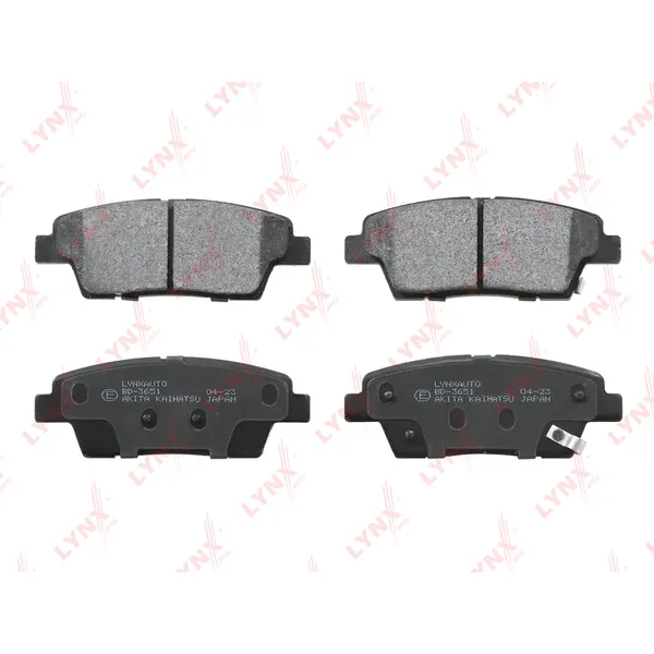 Колодки тормозные LYNXauto BD-3651