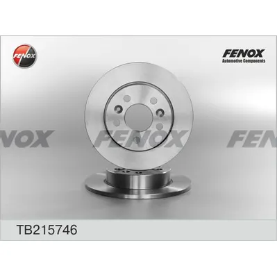 Диск тормозной задний RENAULT LAGUNA 93-01, SAFRANE 92-00 265X11X5; FENOX TB215746