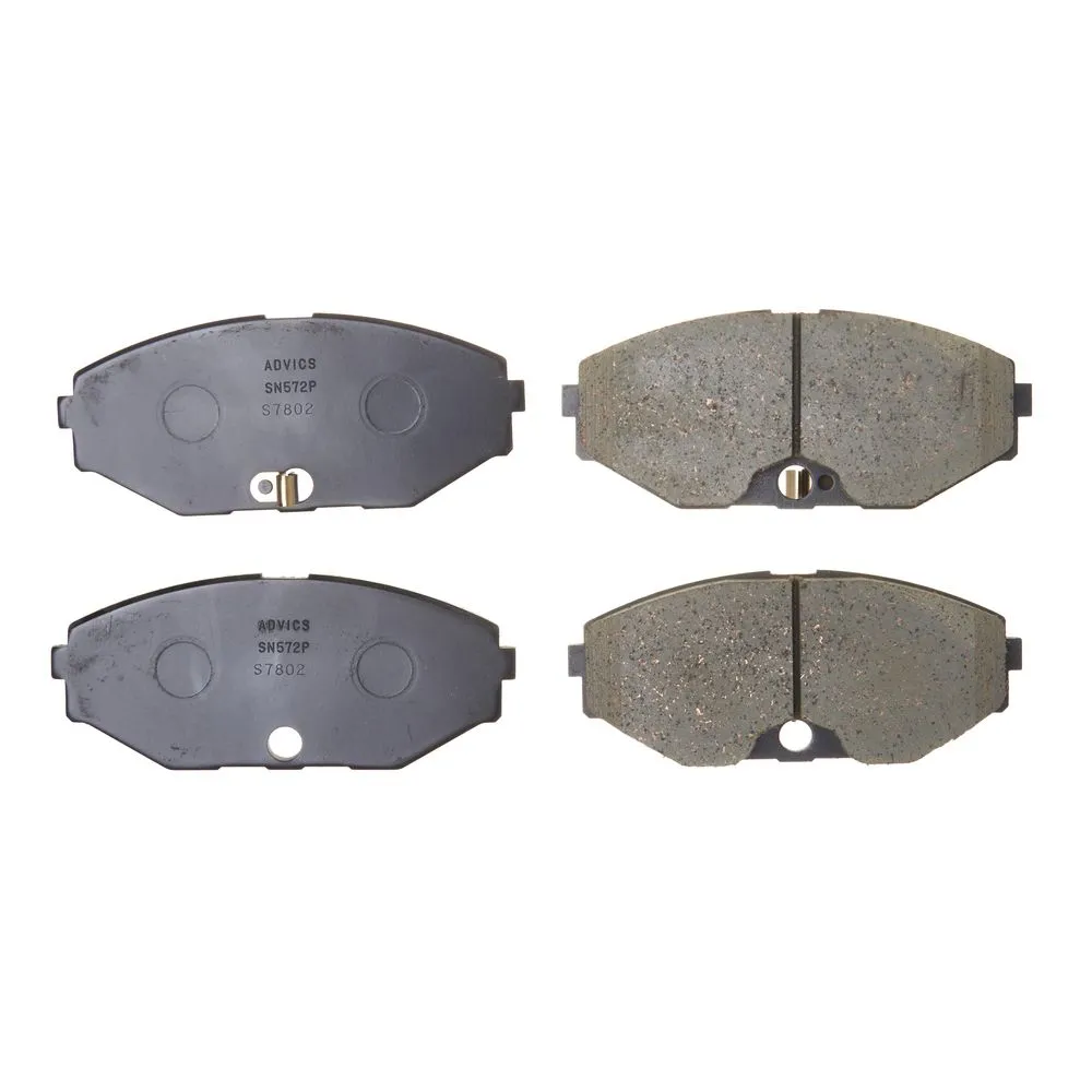 Дисковые тормозные колодки ADVICS для (F) NISSAN AVENIR W11 (98-02), CEDRIC / GLORIA Y34 ADVICS SN572P