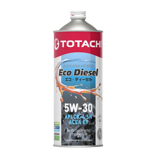 Масло моторное TOTACHI Eco Diesel CK-4/СJ-4/SN псинт 5W-30 1л TOTACHI E2201