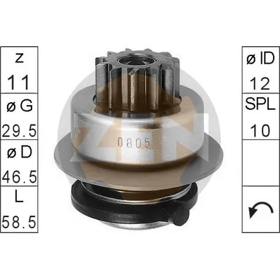 Бендикс стартера ERA ZN0805