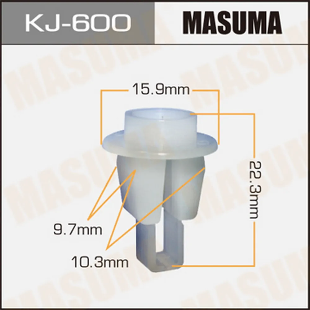 Клипса универс.  MASUMA KJ600