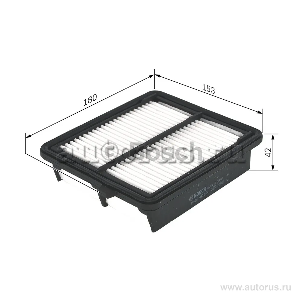 Фильтр воздушный BOSCH F 026 400 224