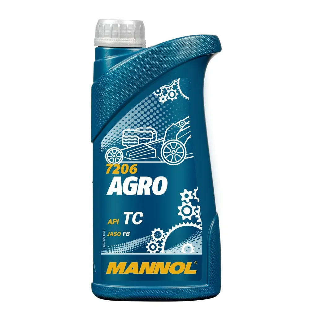 Масло моторное MANNOL AGRO 2T 1 л 1435
