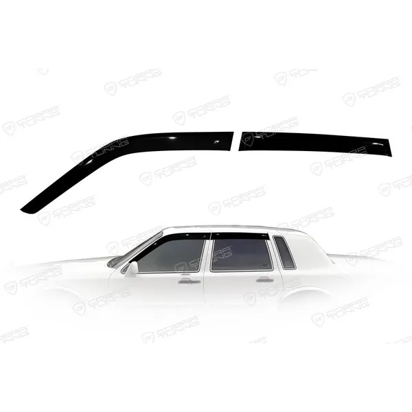 Дефлектора на окна Lincoln Town Car 1990–1997EuroStandard деф.окон Cobra Tuning LE50190