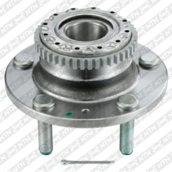К-кт подшипника ступицы задней в сборе со ступицей\ hyundai coupe 01> с abs SNR R18466