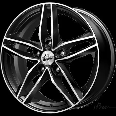 Диск литой R16 6.5J 5x110/65.1 ET37 IFREE Moskva Блэк Джек 306803