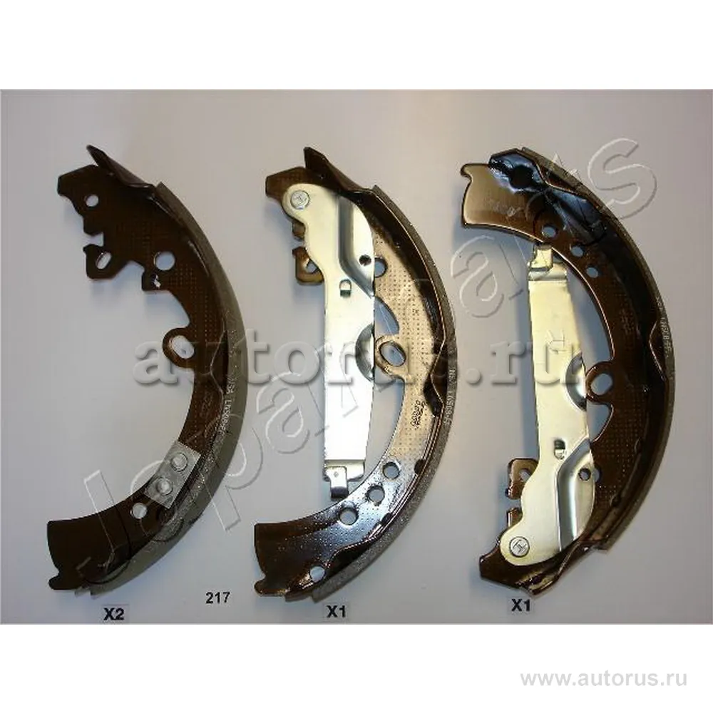 Колодки барабанные TOYOTA HiLux DIESEL 07-> JAPANPARTS GF-217AF