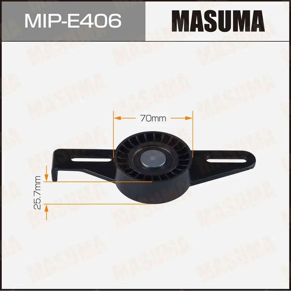 Ролик натяжителя ремня привода навесного оборудования MASUMA MIP-E406