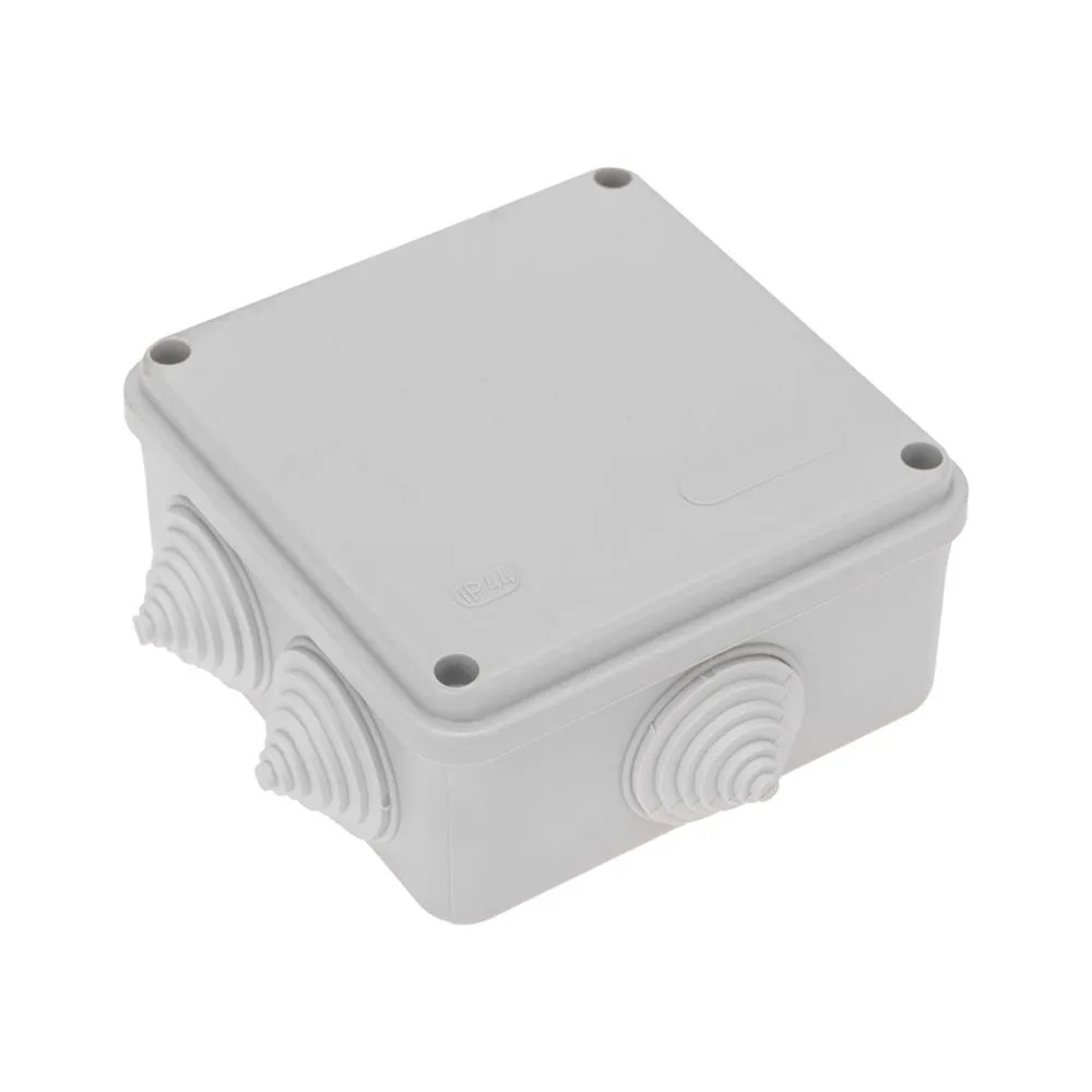 Коробка распаячная ОУ, 100x100x50, винт IP44 REXANT 28-3058