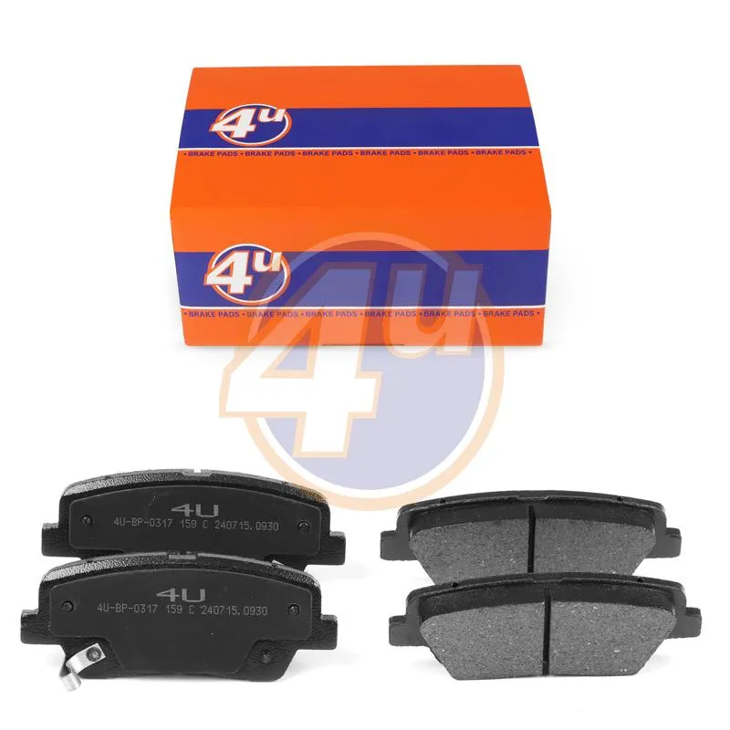 Колодки тормозные 4U 4U-BP-0317