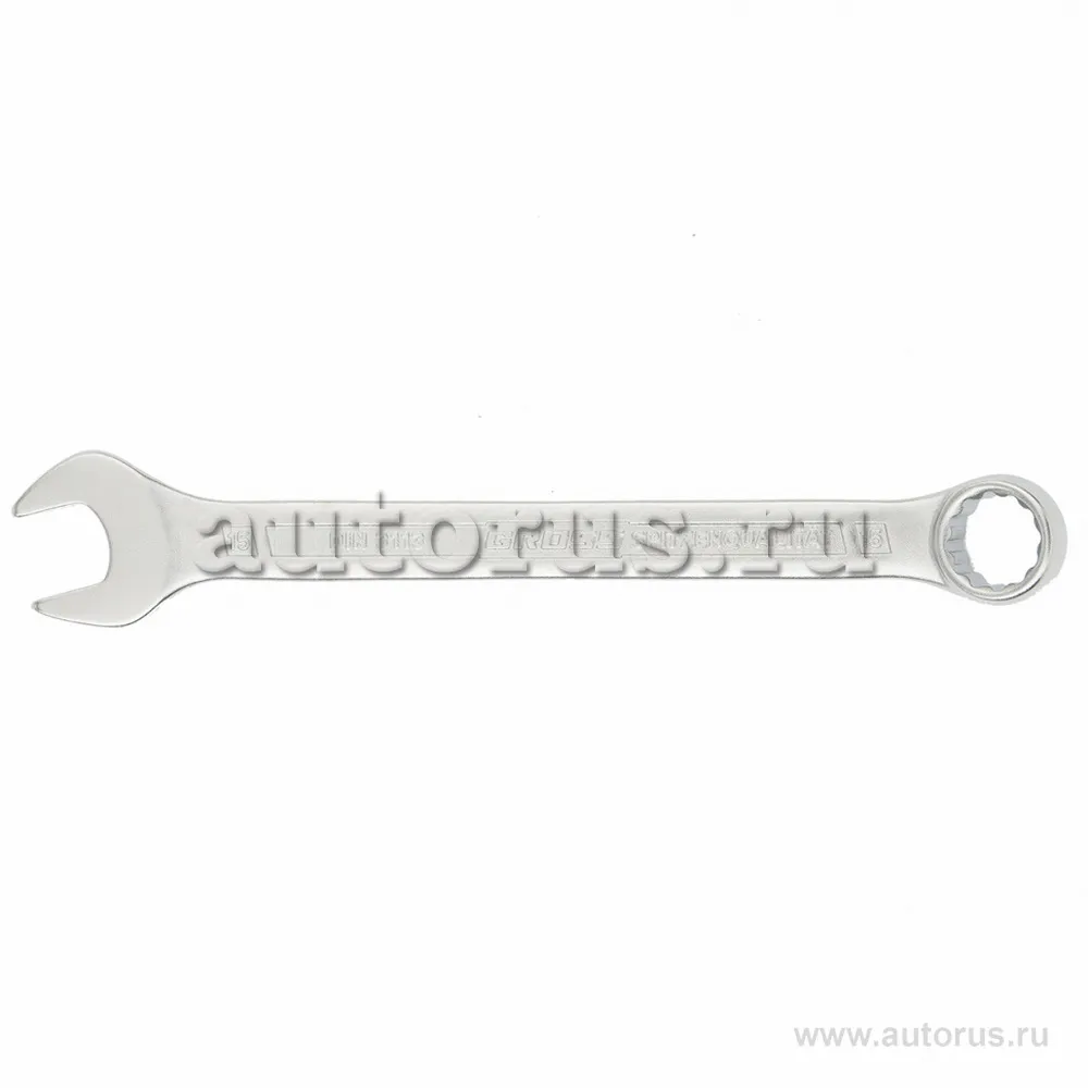 Ключ комбинированный 15 мм, CrV, холодный штамп GROSS 15134