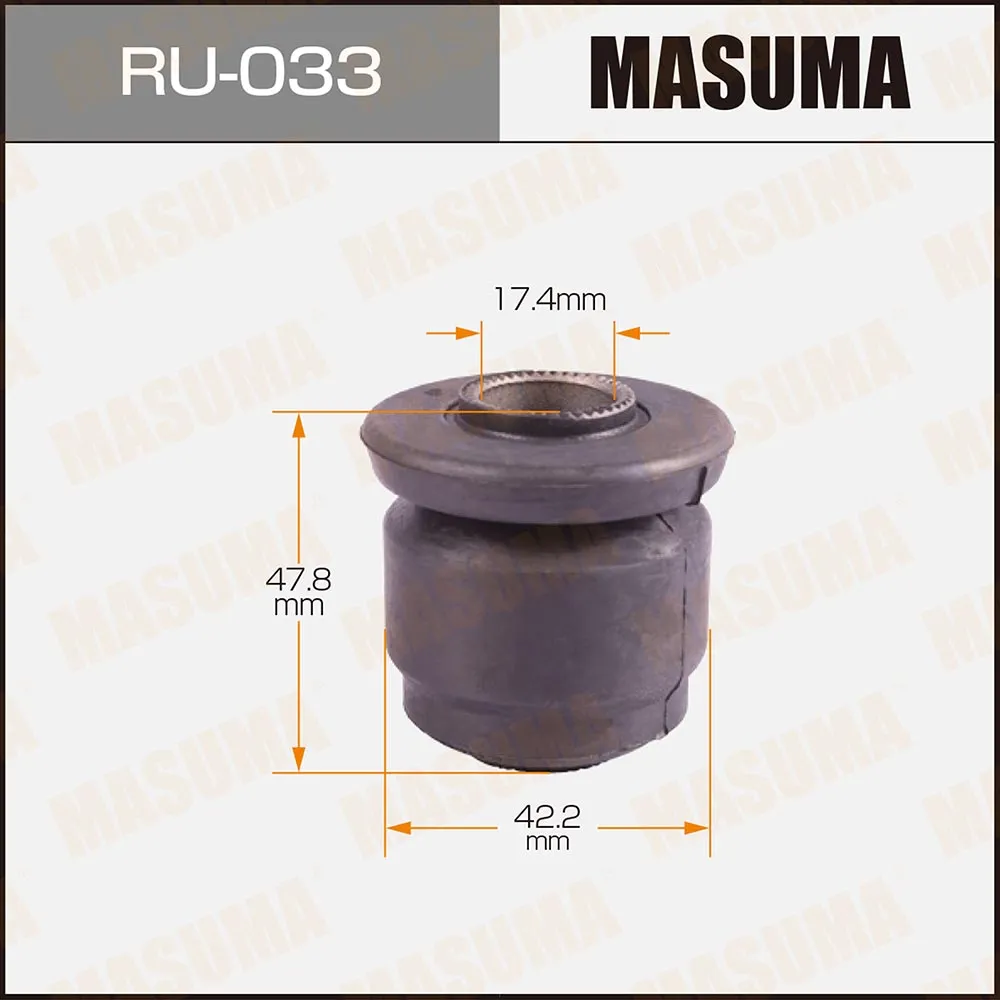 Сайлентблок перед.верх.рычага nissan terrano 2 r20 MASUMA RU-033