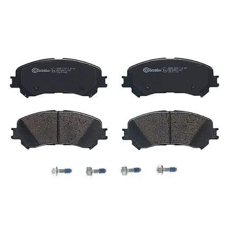 Колодки тормозные дисковые перед RENAULT ESPACE V (JR) 15-, GRAND SCENIC IV (R9) 16-, MEGANE IV 16- BREMBO P68067