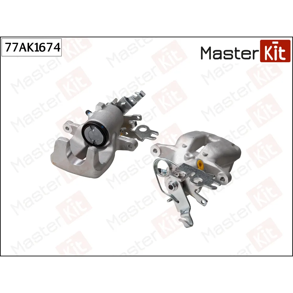 суппорт тормозной задний левый VW Caddy 1.9TDi 04 MASTERKIT 77AK1674