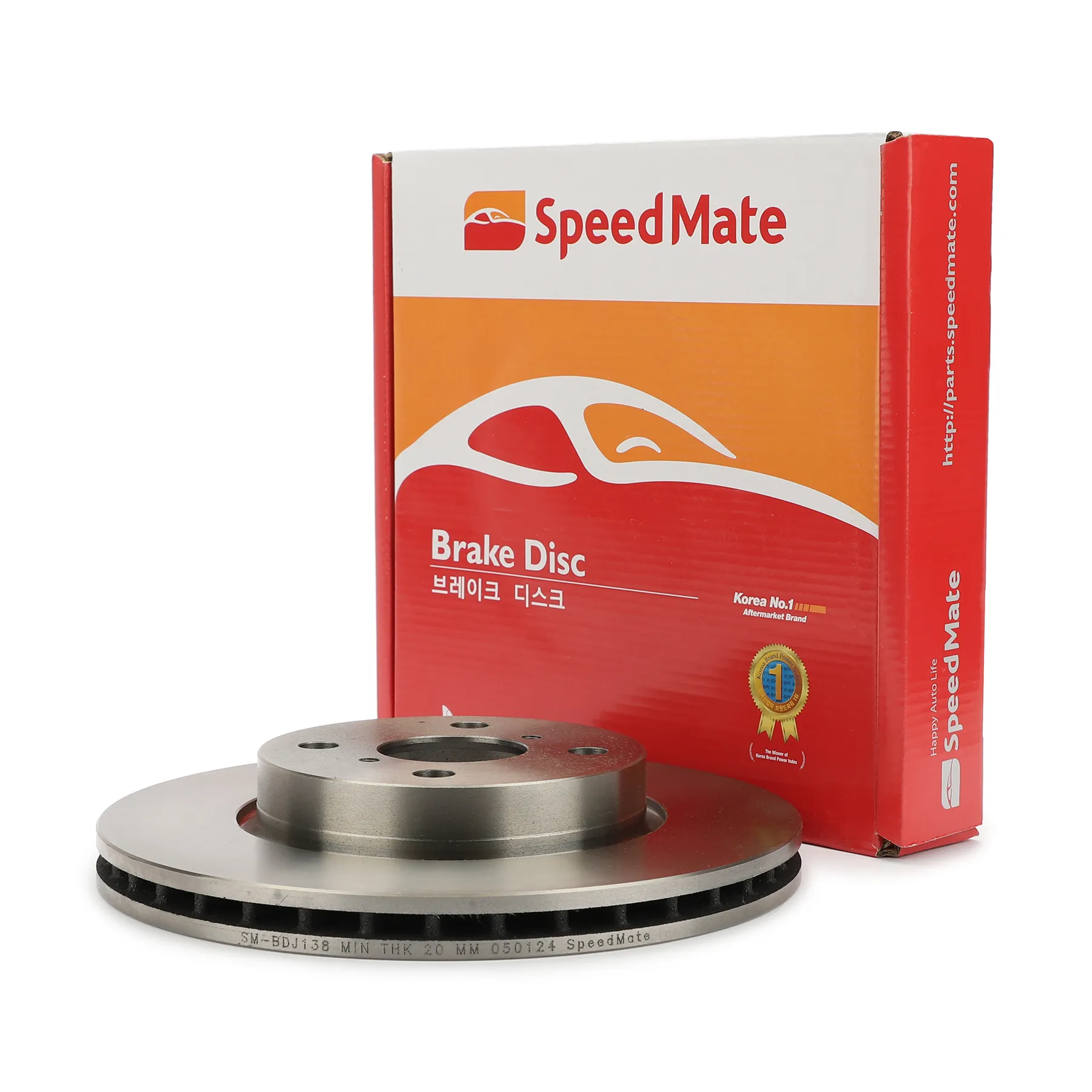 Диск тормозной передний DAIHATSU CHARADE VIII/TOYOTA YARIS,VITZ SPEEDMATE SM-BDJ138